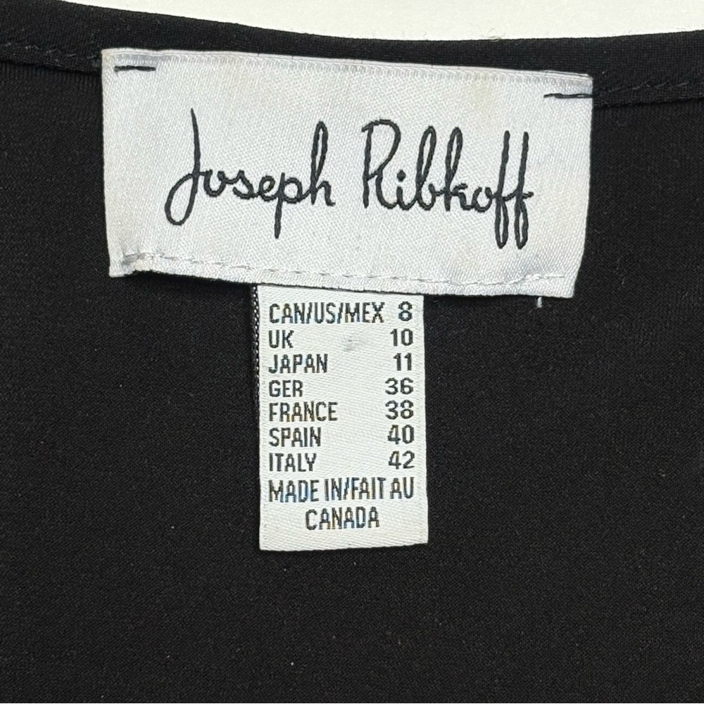 Joseph Ribkoff Asymmetrical Tunic Blouse Roll Tab Sleeves - Picture 8 of 9